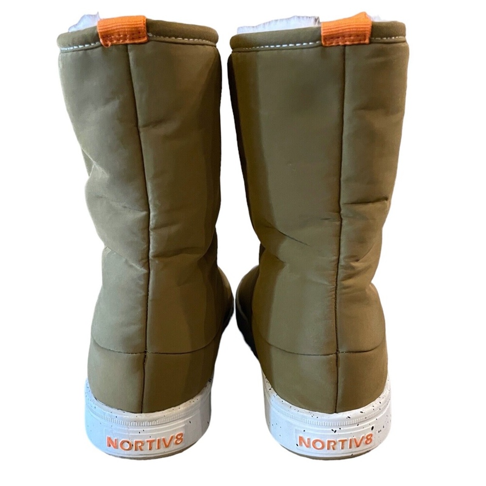 NORTIV 8‎ Women Boots Size 5 Brown Fur Lined Waterproof Cold Weather Boot - Picture 5 of 9